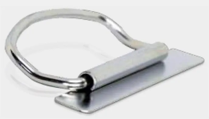 Tiradores de acero galvanizado: Tirador exterior