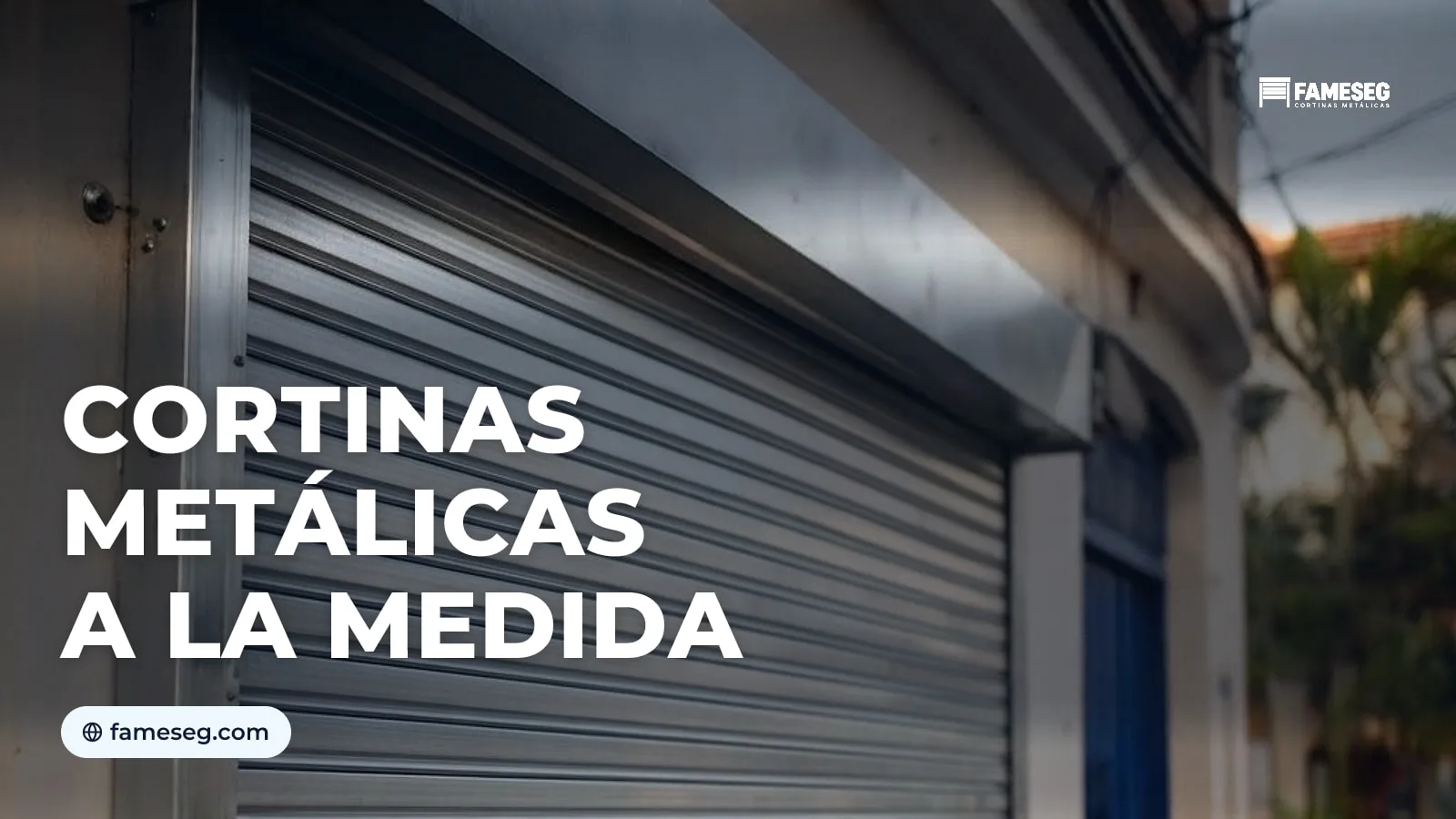 Cortinas metálicas Managua: fabricación e instalación
